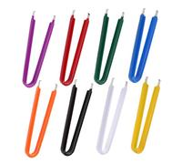 MUELODSIC Juego De 8 Extractores Para Perillas De Guitarra Eléctrica, Herramienta De Acero Inoxidable y Pvc, Accesorios Para Volumen y Tono, Compatible Múltiples Modelos, Color Surtido