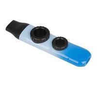 MUELODSIC Kazoo Profesional de ABS Adultos Instrumento Musical Portátil Doble Membrana Compatible Guitarra y Ukelele Color Azul Degradado Juego Compacto para Aprender y Acompañar