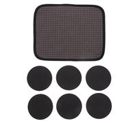 MUELODSIC Kit de Almohadillas para Lijar Bolas de Boliche con Toalla de Limpieza, Almohadillas de Grano 500-600, 800-1000 y 2000 para Mantenimiento y Pulido Profesional de Bolas de Bowling