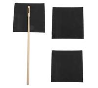 MUELODSIC Kit de Limpieza para Limpiar el Interior del Tubo Varilla de Madera para Flauta y Paño de Tela Cómodo al Tacto y Eficaz para Clarinete y Saxofón
