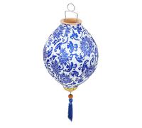 MUELODSIC Linterna Colgante Vietnamita Estilo Asiático Decoración Exterior para Jardín Fiesta Hogar