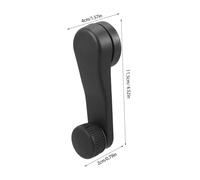 MUELODSIC Manivela para Ventana de Coche Abs Resistente Fácil Instalación Compatible con Múltiples de Accesorio Práctico para Elevador de Ventana Automóvil