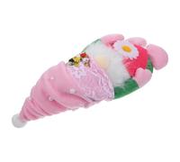 MUELODSIC Muñeco sin Rostro Tomte Escandinavo de Peluche Verde, Adorno Decorativo para Mesa de San Valentín, Figura Coleccionable de 15 Cm para Decoración Romántica y Obsequio de Hogar