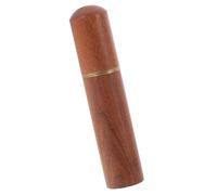 MUELODSIC Organizador de Cerillas de Madera Vintage, Tubo Portátil Compacto para Exteriores, Soporte Resistente para Almacenamiento Seco, Multiusos Adecuado Camping y Supervivencia al Aire