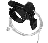 MUELODSIC Palanca de Bloqueo Remoto para Bicicleta de Montaña Aleación de Aluminio Control de Cable B Núcleo Incluido Compatible Horquilla Delantera Accesorio Ligero y Duradero para