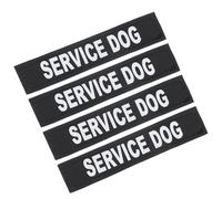 MUELODSIC Parche Autoadhesivo Reflectante para Chalecos de Mascotas, Pegatinas para Correas de Pecho, Material Cómodo, Tamaño S, Uso Nocturno para Perros Pequeños y Medianos