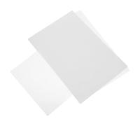 MUELODSIC Película Adhesiva Termofusible Tpu 20 Piezas 20cm X 30cm, Hojas de Pegamento para Tela, Parche para Planchar Doble Cara, Entretela Fusible para Manualidades y Costura