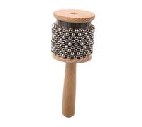 MUELODSIC Percusión Cabasa De Madera Instrumento Para Principiantes De Mano Portátil Duradera y Segura