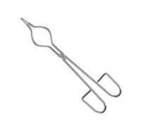 MUELODSIC Pinzas para Crisol de Acero Inoxidable 40 CM Antideslizantes para Fundición de Oro y Metales Herramienta Resistente a Altas Temperaturas para Laboratorio y Joyería