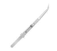 MUELODSIC Pinzas para Joyería de Acero Inoxidable Resistentes y Antiestáticas, Diseño Recto y Preciso, Multiusos para Trabajos de Precisión en Artesanía y Fabricación de Joyas, Uso