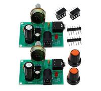 MUELODSIC Placa Amplificadora de Audio Estéreo DIY, Kit de Soldadura 2 Unidades, Mini Módulo Amplificador 3-12v, bajo Consumo, para Proyectos Electrónicos y Sonido Industrial