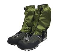 MUELODSIC Polainas Impermeables para Senderismo Exteriores Ajustables y Ligeras Cubrebotas Resistentes para Trekking y Protección contra Nieve y Barro