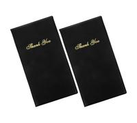 MUELODSIC Porta Cuentas para Camareras 2 Piezas Portamenu y Portabillletes Multifuncional para Restaurantes y Cafeterías Resistente y Fácil de Usar Adecuado para Gestión de Propinas y