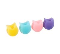 MUELODSIC Protector de Pulgar para Clarinete de Silicona Negra Cojín Cómodo y Bordes Suaves, Paquete de 4 Unidades para Descanso y Protección del Dedo en Clarinete Color Aleatorio