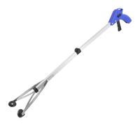 MUELODSIC Recogedor de Basura Plegable de Aluminio de 83 CM Pinza Duradera para Limpieza Doméstica y Exterior Herramienta Ergonómica para Recoger Basura y Desechos Fácilmente