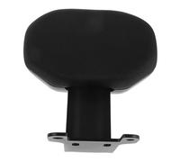 MUELODSIC Respaldo Trasero Acolchado Desmontable para Motocicleta y Scooter Eléctrico, Cojín Grueso Negro, Compatible Asientos Traseros, Accesorio Cómodo para Conducción Urbana y Viajes