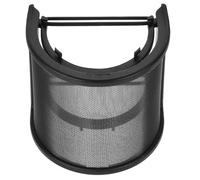 MUELODSIC Shaped Handheld Microphone Windscreen Cover Metal Shield Protector Anti-spit Splash Filter For Recording Live Broadcast Speech Recognition