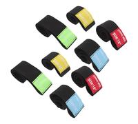 MUELODSIC Silenciadores para Platillos de Batería 8 Piezas Anillos Elásticos para Silenciar Platillos de 14 16 18 y 20 Pulgadas Almohadillas Silenciadoras para Práctica de Batería