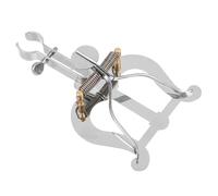 MUELODSIC Soporte para Partituras de Metal Resistente y Portátil para Trompeta y Trompa Clip Antideslizante y Resistente al Viento para Banda de Marcha Accesorio para Instrumentos Musicales