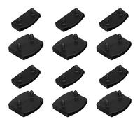 MUELODSIC Soportes para Tapas de Listones de Cama Negros, Accesorios Plásticos Duraderos, para Sillas de Oficina y Somieres, Repuesto Multifuncional para Muebles, Paquete de 30 Unidades
