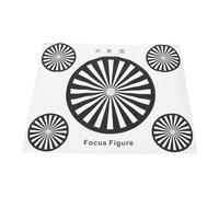 MUELODSIC Tabla de Prueba de Enfoque Adhesiva 40X30 CM para, Herramienta de Calibración de Lentes y Nitidez, Tarjeta de Prueba de Resolución para Cctv y Ip