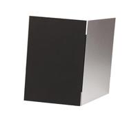 MUELODSIC Tablero Reflectante Plegable para Fotografía de Mesa Fondo y Negro Cartón Grueso A4 Herramienta de Iluminación para Relleno y Reducción de Sombras Accesorio Portátil