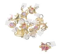 MUELODSIC Tapones Antipolvo para Puerto de Carga Tipo C Colgantes de Estrellas Fases Lunares y Corazones 12 Piezas 2 Unidades de Cada Diseño Protección para Enchufe de Carga Móvil