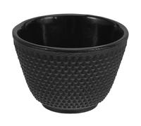 MUELODSIC Taza de Té de Hierro Fundido Tradicional 110 Ml Taza Retro Japonesa Puntos Grandes Adecuado para Degustación de Kung Fu para Hogar Oficina y Ceremonia de Té Diaria