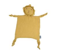 MUELODSIC Toalla de Algodón Doble para Niña con Muñeco León Amarillo Suave y Segura para Piel Sensible para Consolar y Acompañar Recién Nacidos y Pequeños