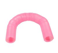 MUELODSIC Túnel Flexible para Hámster y Hurones De Plástico, Juguete De Entrenamiento Extensible, Color Rosa, Tamaño Mediano, para Jaula y Juego Interactivo De Mascotas