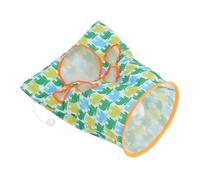 MUELODSIC Túnel para Gatos Pequeño con Bola de Felpa Juguete Interactivo para Esconder y Estimular Instinto Natural de Caza Diseño Duradero para Gatos y Mascotas Pequeñas