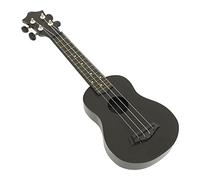 MUELODSIC Ukelele Para Principiantes 21 Pulgadas, Instrumento De Cuerda De Madera Negro, 4 Cuerdas Para Niños, Guitarra Acústica Clásica Soprano Adecuado Para Aprendizaje Musical y Educación Infantil
