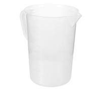 MUELODSIC Vaso Medidor Plástico Transparente Resistente Alta Temperatura Taza Medidora Práctica para Cocina Repostería