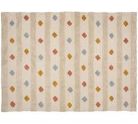 MueMue Alfombra infantil algodón beige 120x70cm