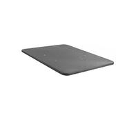 MUEMUE Base tapizada aglomerado Gris 90x190x5cm