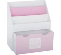 MueMue Biblioteca mdf rosa 62,5x70x30cm