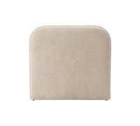 MUEMUE Cabezal tapizado aglomerado Beige 90/105cm