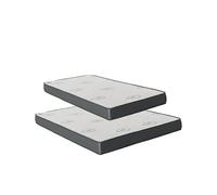 MUEMUE Colchón Pack 2 viscoelástico 135x190x18/90x190x15