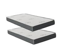 MUEMUE Colchón Pack 2 viscoelástico 90x190x20/90x190x15