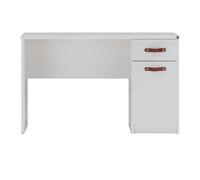 MUEMUE Escritorio con cajón y Puerta Blanco 78x125x59cm