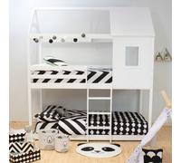 MueMue Fundas nórdicas pack 2 + cojines algodón blanco 90x190cm