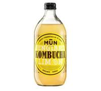 Mün Kombucha - Ginger lemon - Kombucha de jengibre - Té de kombucha - Bebida refrescante - 500ml