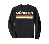 München Retro Design Munich Souvenir Baviera Lover Sudadera