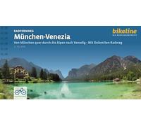 München - Venezia Radfernweg: Von München quer durch die Alpen nach Vendig ¿ Mit Dolomiten-Radweg, 1:75.000, 600 km, GPS-Tracks Download, LiveUpdate (Radtourenbücher)