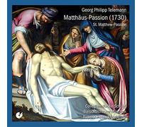 Georg Philipp Telemann Georg Philipp Telemann: Matthaus-Passion (CD) Album