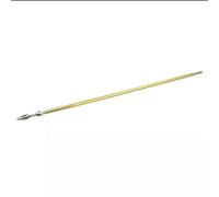 MUEOSI 1 Juego de Cable de eje flexible izquierdo/derecho de 4mm y 350mm, tuerca de apoyo for perro, junta de eje y tubo de latón, for barco a control remoto Eje de transmisión de barco(L350mm Left)