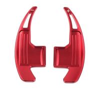 MUEOSI 1 par de paletas de Cambio de Marchas de Aluminio for Volante de Coche, extensión de Cambio Directo for Ford, Mustang, 2015, 2016, 2017, 2018, 2019 Levas de Cambio para Coche(Rot)