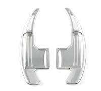 MUEOSI 1 par de paletas de Cambio de Marchas de Aluminio for Volante de Coche, extensión de Cambio Directo for Ford, Mustang, 2015, 2016, 2017, 2018, 2019 Levas de Cambio para Coche(Silver)
