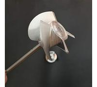 MUEOSI 1 Uds RC Jet Boat bomba de agua hélice CNC de 4 aspas diámetro 26mm 40mm 60mm 80mm 100mm paleta de aluminio, for impulsor pulverizador ROV DIY Eje de transmisión de barco(26mmx4mm)