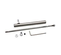 MUEOSI 2 uds., 4mm, 150/100mm, ejes de apoyo for barcos marinos de acero inoxidable y juego de tubérculos de manga de eje con boquilla de aceite, for barco RC Eje de transmisión de barco